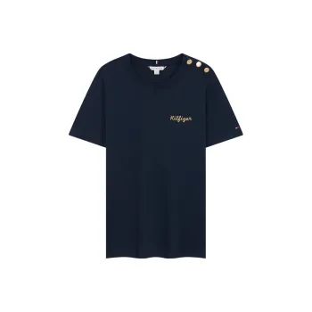 Tommy Hilfiger T Shirt Women's Navy Blue