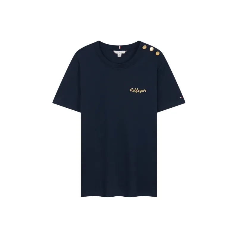 Tommy Hilfiger T Shirt Women's Navy Blue-0