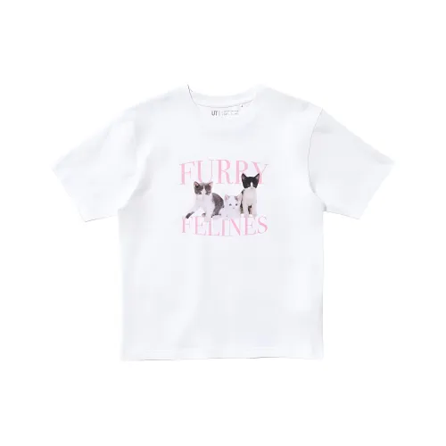 UNIQLO x Walter Chandoha Walter Chandoha Collaboration T-Shirt Women's White