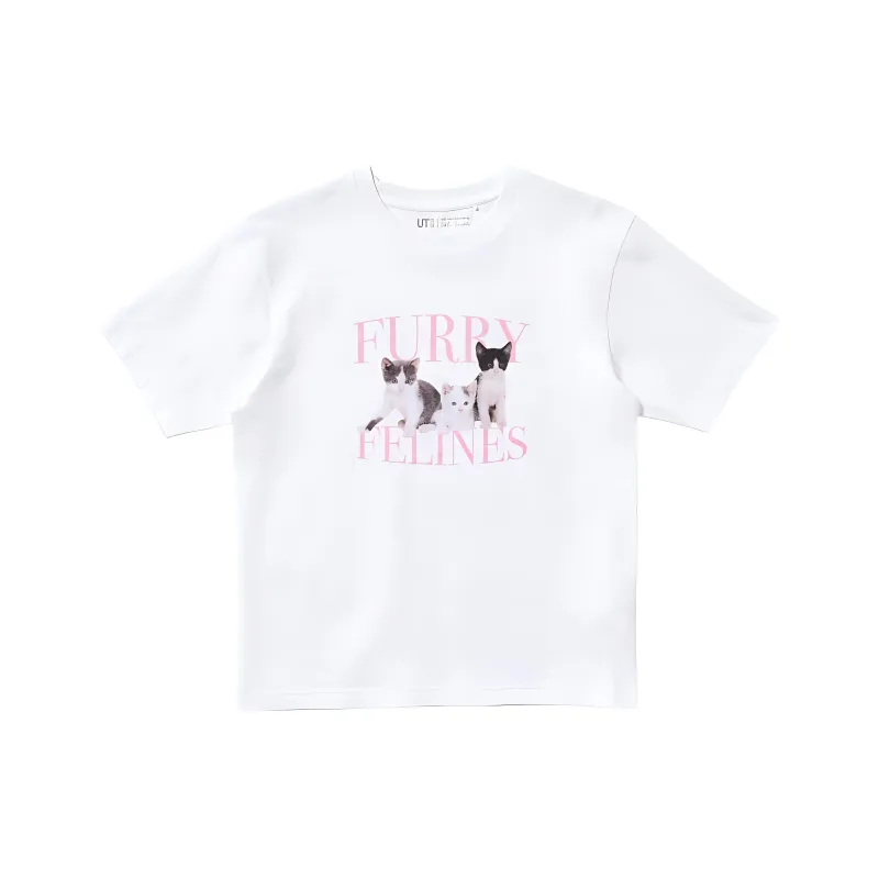 UNIQLO x Walter Chandoha Walter Chandoha Collaboration T-Shirt Women's White-0