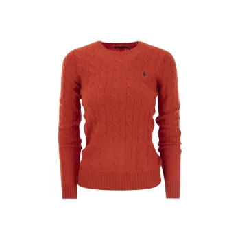 Polo Ralph Lauren Pony Embroidered Cable Knit Jumper