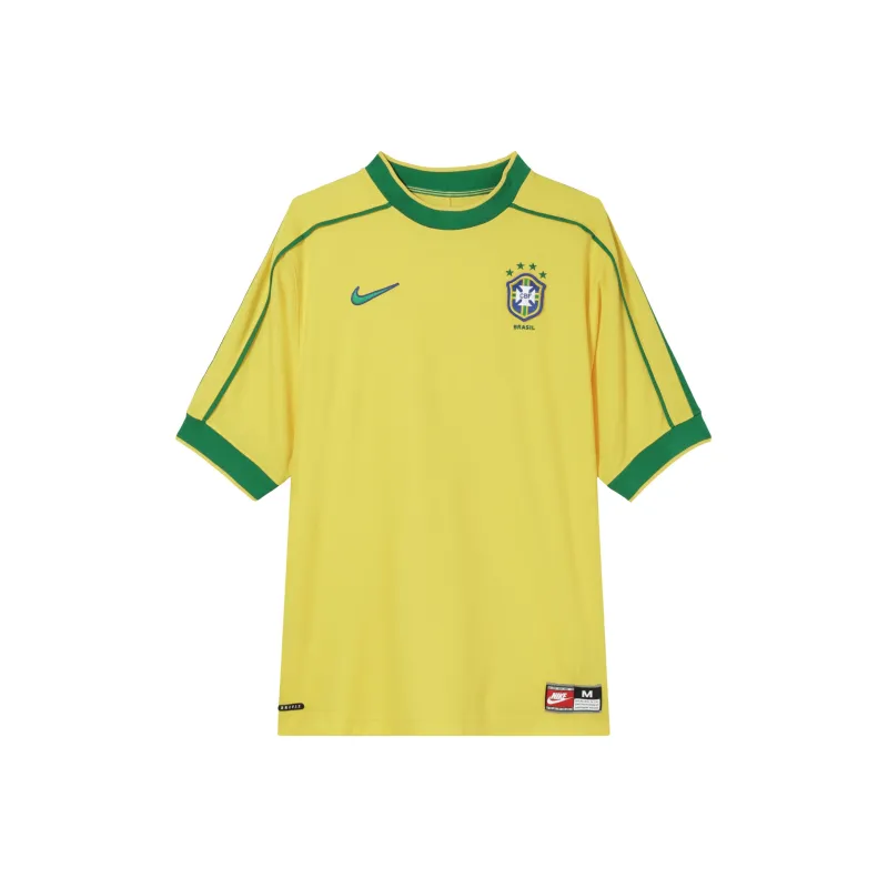 Nike Brazil 1998 Reissue Soccer Replica Jersey-0