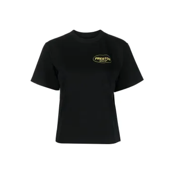 HERON PRESTON Logo Printed Crewneck T Shirt