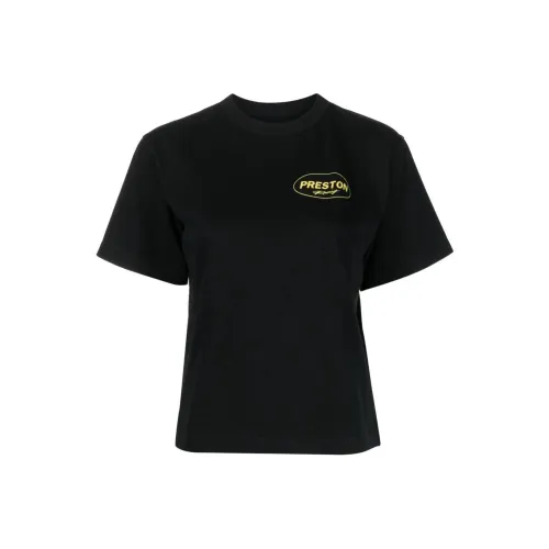 HERON PRESTON Logo Printed Crewneck T-Shirt