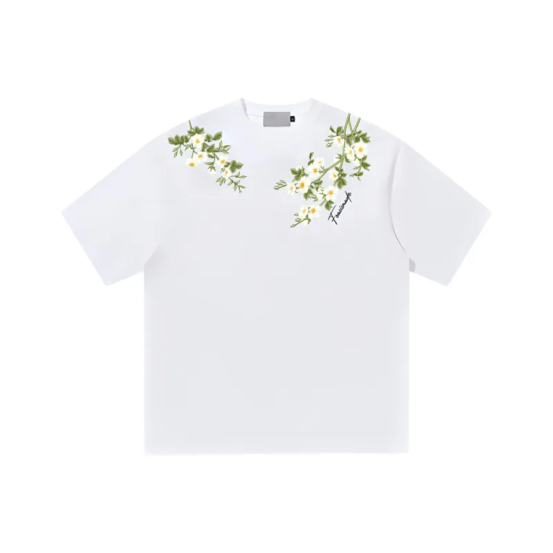 FOASIS Drop Shoulder Sleeve T Shirt Unisex-4