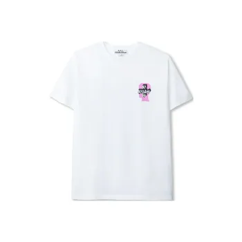 Brain Dead WOMEN'S DUSTY SHORT SLEEVE JERSEY T-SHIRT A.P.C. T-Shirt Women's White