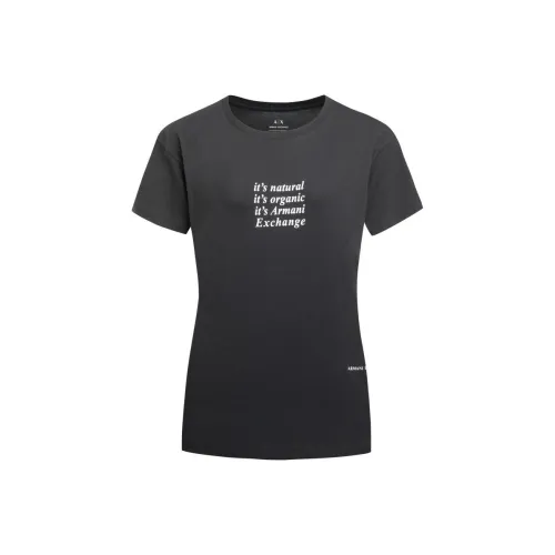 ARMANI EXCHANGEAE T Shirt Women's Black