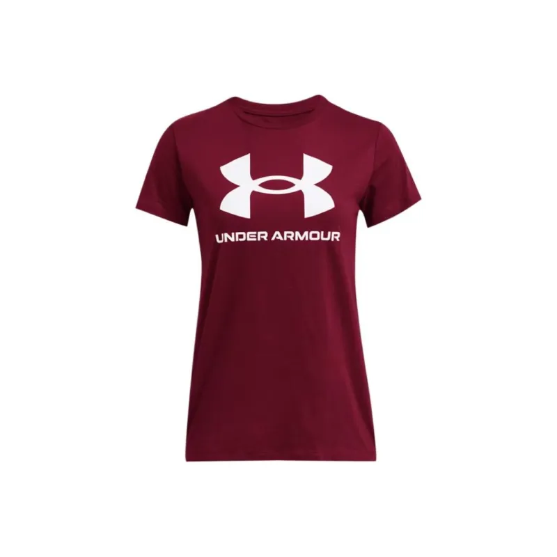 Under Armour Rival T Shirt Women's Burgundy-0