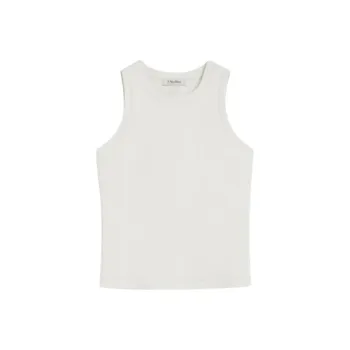 'S MAX MARA Tank Top Women's Ecru