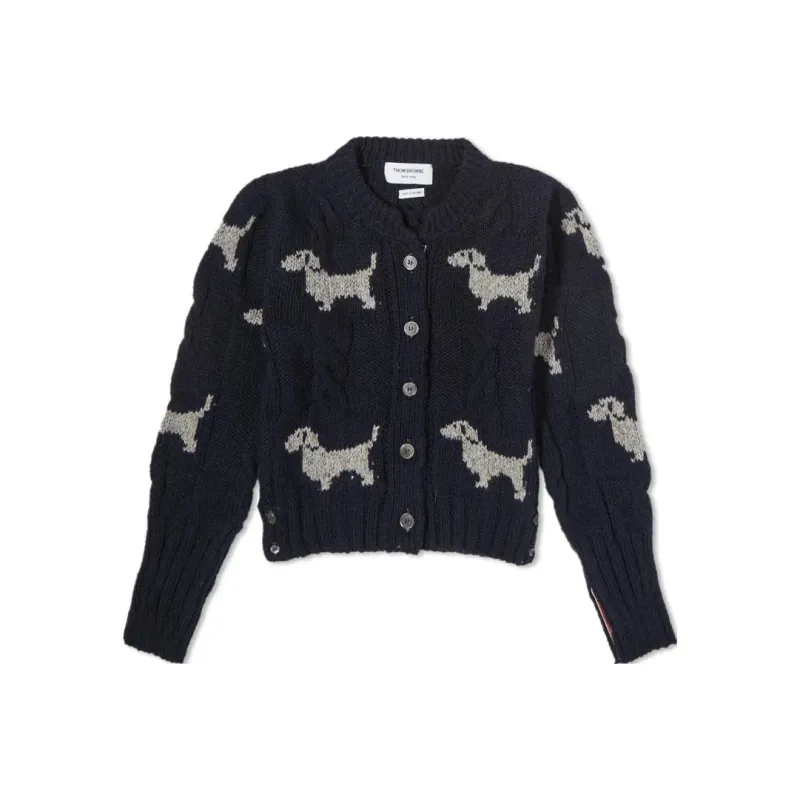 THOM BROWNE· Sweater Women's Blue-0