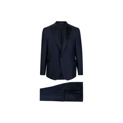 Canali Single breasted Wool Dinner Suit