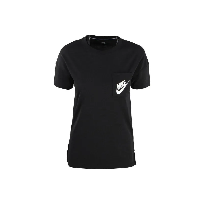Nike Women's Signal Tee Black-0