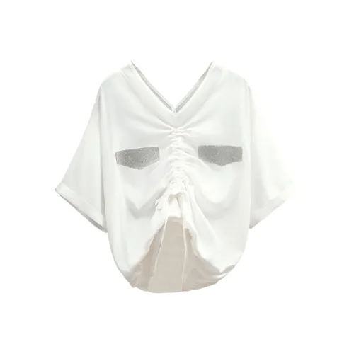 Cypress House Batwing Sleeve T Shirt Women's White
