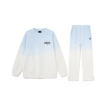 Clubxxhh Sweatshirt Set Unisex Light Blue
