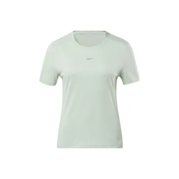 Reebok CYCLED Collection WOR Run Speedwick Tee T-Shirt Women's Light Sage Green