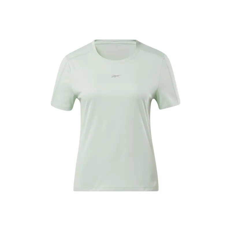 Reebok CYCLED Collection WOR Run Speedwick Tee T-Shirt Women's Light Sage Green-0