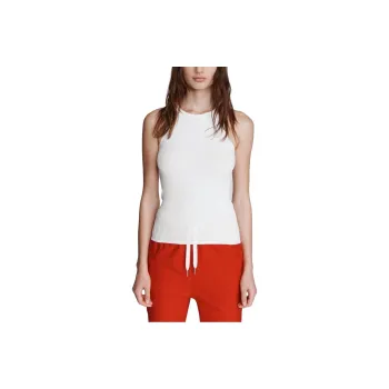 RAG&BONE Essential Rib Tank T-Shirt Women's White