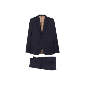 Paul Smith SS24 Business Suits Men's Dark Navy Blue