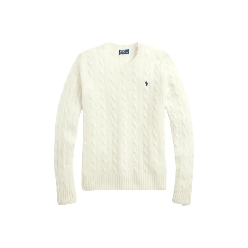 Polo Ralph Lauren Pony Embroidered Cable Knit Jumper-0