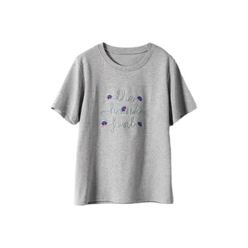 LEMON FAIRY T Shirt Women's Gray