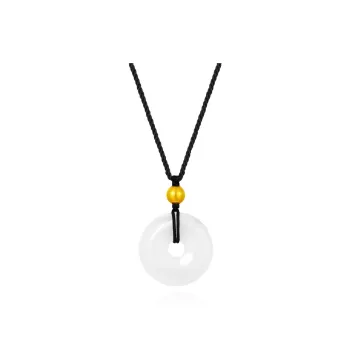 Love Jewelry Chalcedony Jade Necklaces Unisex