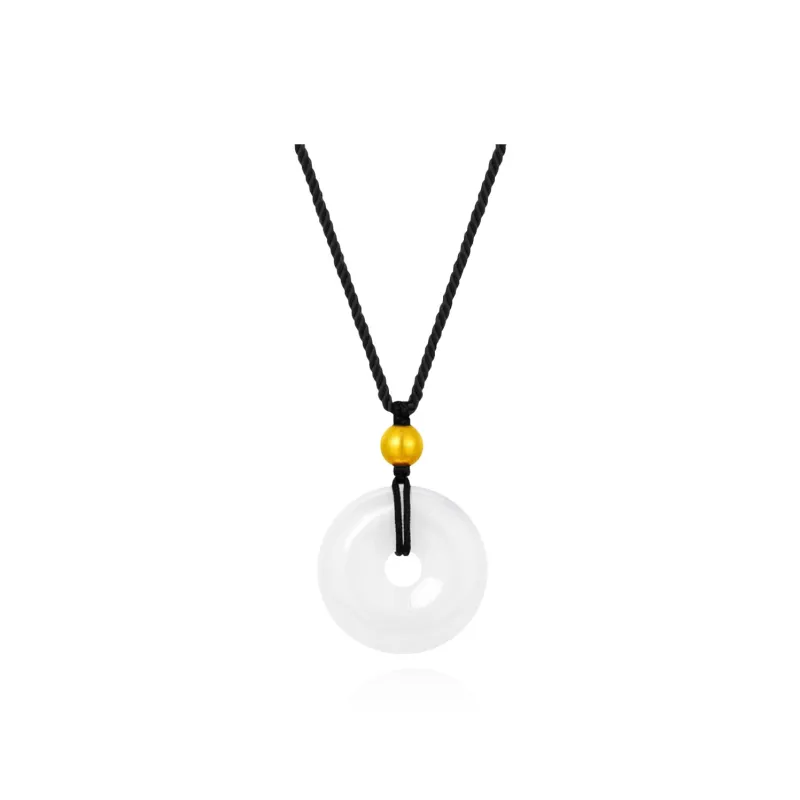 Love Jewelry Chalcedony Jade Necklaces Unisex-0