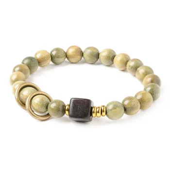 Santan Lodge Golden Sandalwood Bracelets Unisex