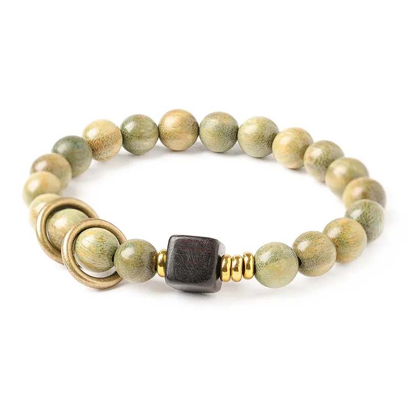 Santan Lodge Golden Sandalwood Bracelets Unisex-0