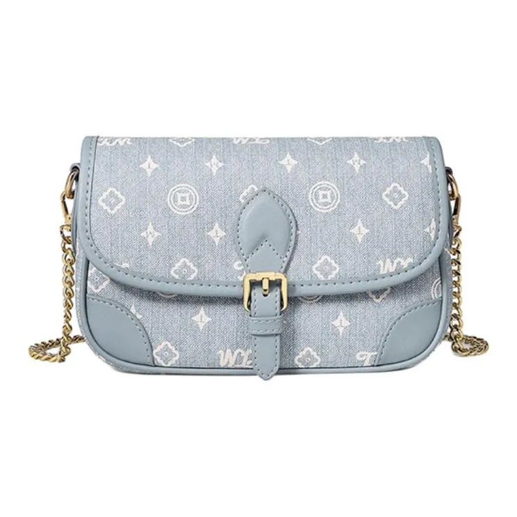 Teenmix PVC Crossbody Bag Shoulder Bag Mom Bag Regular Women's Coffee/Ecru/Sky Blue-14