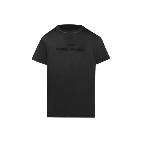 Maison Margiela Reverse Logo T Shirt 'Washed Black'