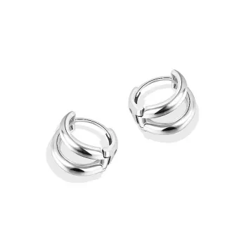 Daisy Dream 999 Fine Silver Earrings Women's