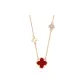 Wish Red Agate Necklace