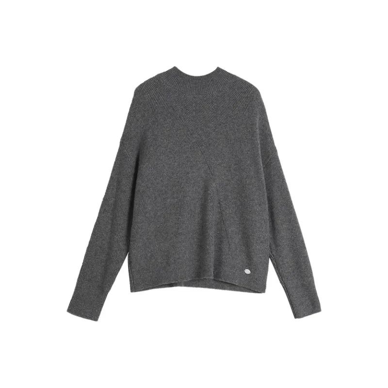 ELLE Sweaters Women's Dark Gray-0