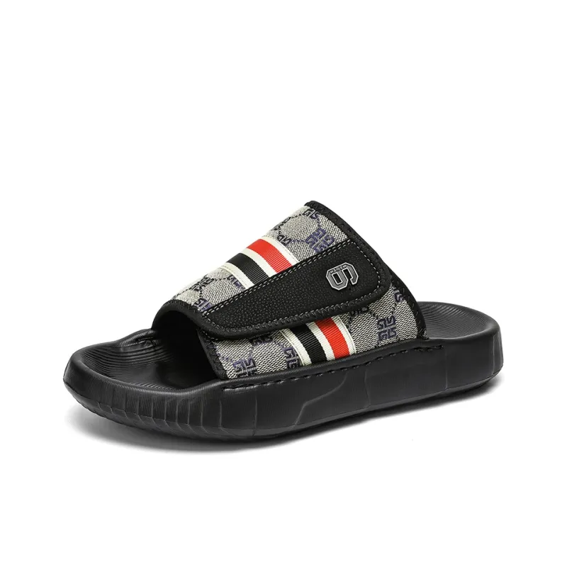 Shiozawa Stitching Quick Dry Slide Slippers Men's-1