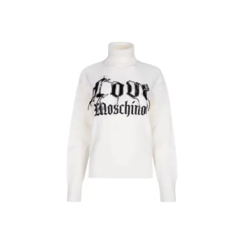 LOVE MOSCHINO FW22 Sweater Women's White