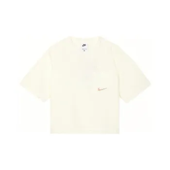Nike Sportswear Everyday Modern Retro Crewneck Loose Fit T Shirt White