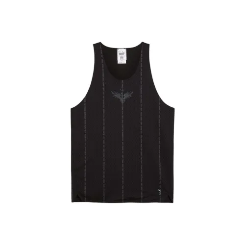 PUMA Basketball Jerseys Men Black