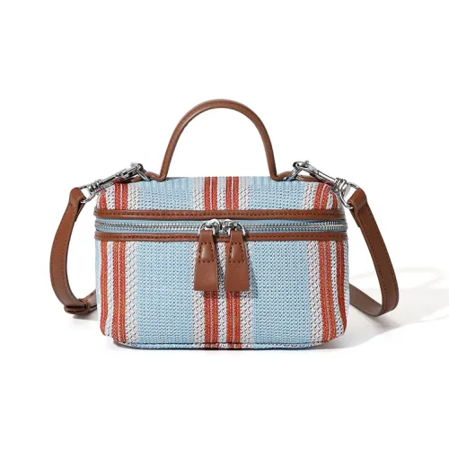 MASTER CANVAS Fabric Handbag Regular Women's Blue