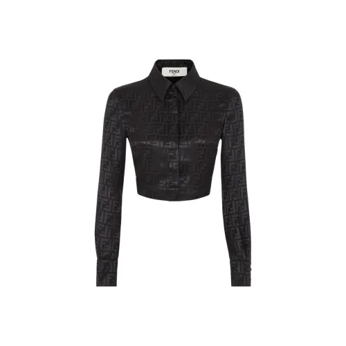 FENDI By Marc Jacobs Silk Shirt Black