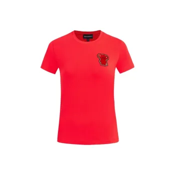 EMPORIO ARMANI T Shirts Women's Peach Pink