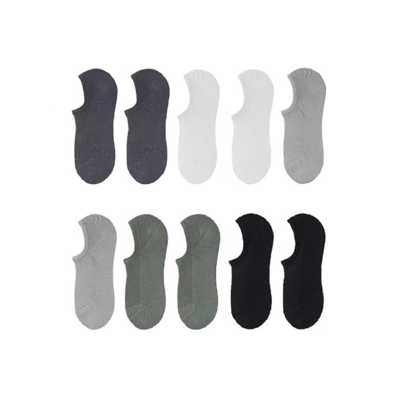 H YXIANG No Show Socks Men's 5 Pack-18