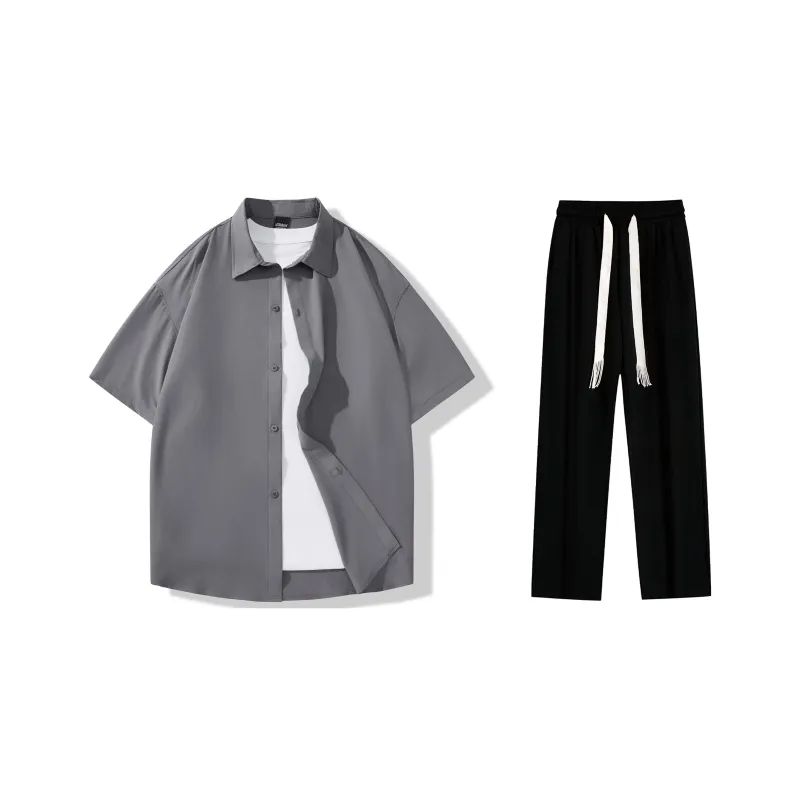LA'T.WEEKEND Shirt Matching Set Unisex-16