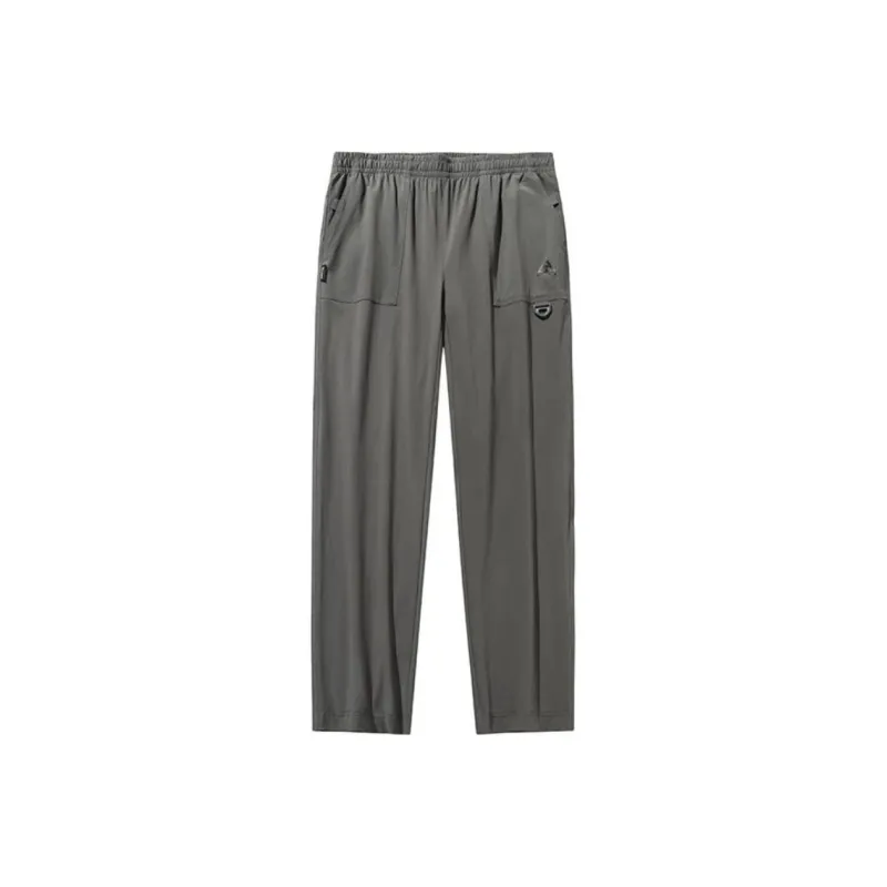 Anta Variety Training Collection Casual Pants Men's Sparrow Tea Brown-0
