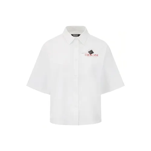 EVISU Crop Tops Women's White
