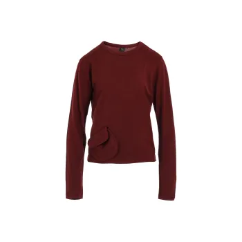 Yohji Yamamoto Y's FW24 Sweater Women's Burgundy