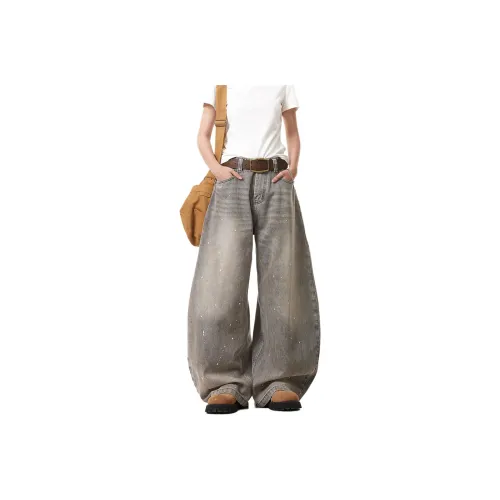 Pirkadat Jeans Unisex Gray