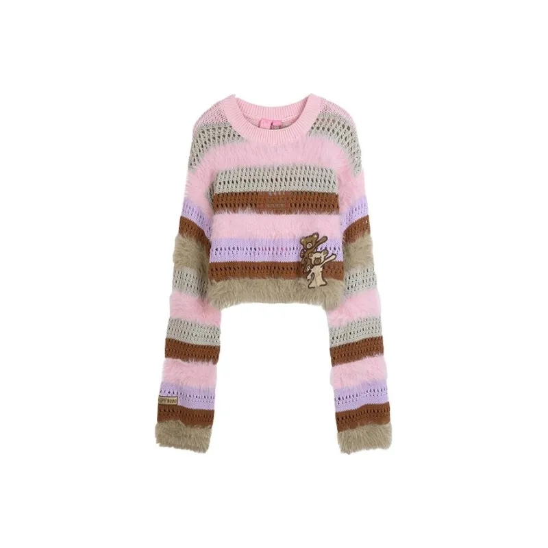 LALABOBO Sweaters Women's Pink-0
