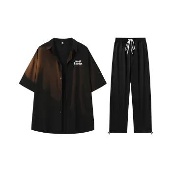 A.X.S.K Shirt Matching Set Unisex