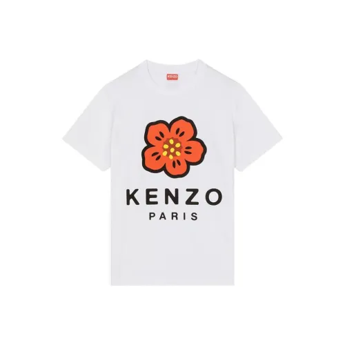 KENZO X Nigo Women'ss Boke Flower Loose T Shirt White