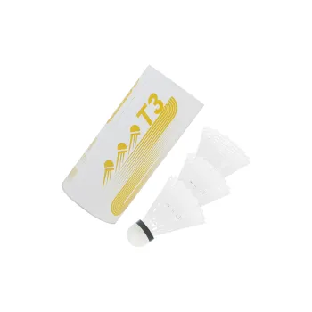 Kawasaki T3 Nylon Shuttlecock 3 Pack Nylon Shuttlecocks